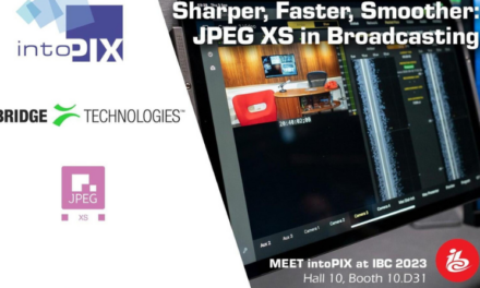 intoPIX to Celebrate Successful Collaboration with Bridge Technologies at IBC 2023